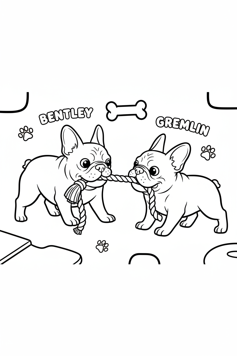 Bentley and Gremlin Playing